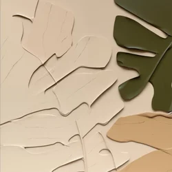 Neutraalit Monstera-kuviot
