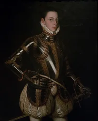 Alessandro Farnese, noin 1559 (öljy kankaalle).