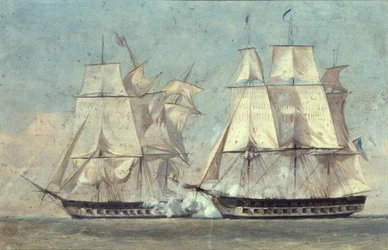 Taistelu Yhdysvaltojen ja Makedonian välillä, 25. lokakuuta 1812, 1859