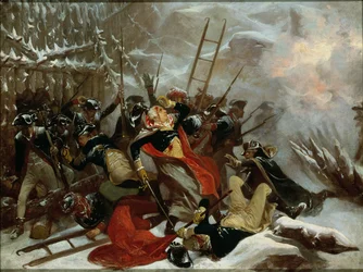 Kenraali Richard Montgomeryn kuolema 31. joulukuuta 1775 1865