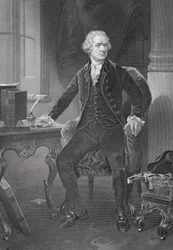 Alexander Hamiltonin (175557-1804) muotokuva