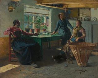 Hollanti: Sisätilat kalastajien kanssa