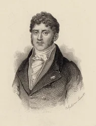 Säveltäjä Étienne Nicolas Méhulin muotokuva 1763-1817.