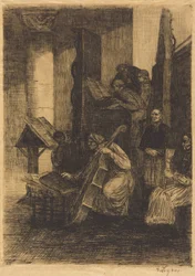 Kuoro espanjalaisessa kirkossa (La choeur d