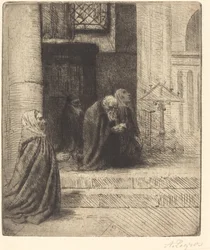 Kirkon sisustus Interieur d