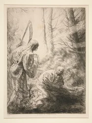 La Mort at le Bucheron, nro 2 (Kuolema ja puunhakkaaja)