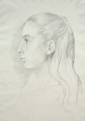 Neiti Nora E. Legrosin muotokuva