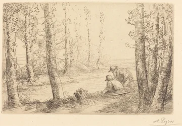 Lepo joen rannalla (Repos au bord de la rivière)