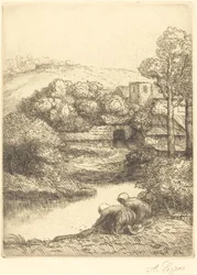 Pesutalo, nimeltään "The Washerwomen"