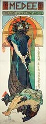 Medeia, Sarah Bernardtin kanssa