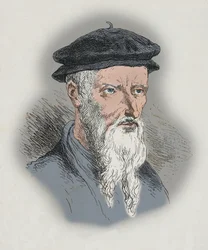Guillaume Farelin muotokuva (kaiverrus)
