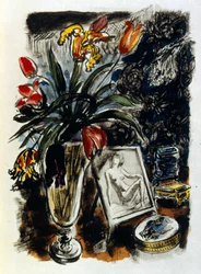 Alphonse Muchan kuvitus kirjalle "Clio" (1900)