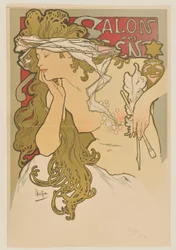 Salon des Cent. Maalis-huhtikuu 1896 (vedos ennen tekstiä)