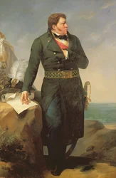 Georges Cadoudalin (1771-1804) muotokuva 1827 (öljy kankaalle)