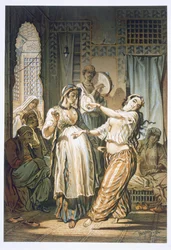 Egyptiläinen vatsatanssija, "Souvenir of Cairo"