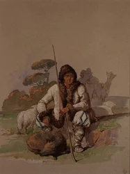 Paimen, noin 1855