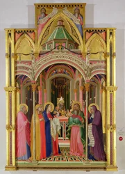 Esitys temppelissä, 1342 (tempera paneelissa)