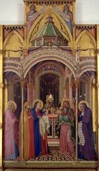 Jeesuksen tuominen temppeliin, 1342