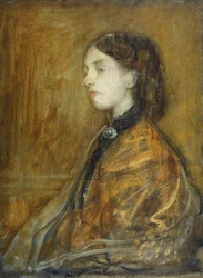 "Gwen John", 1876-1939, 1901. Taiteilijat: Ambrose McEvoy, Ambrose McEvoy.