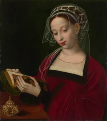 Maria Magdaleena lukeminen, n. 1525