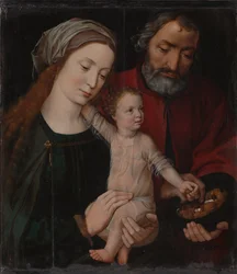 Pyhä perhe, 1525-1530.