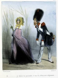 Karikatyyri - Chamin "" Madeleines" -kirjassa, v.1870-1880