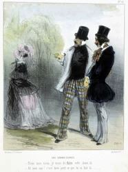 Tuttava - Chamin "" Madeleines" -elokuvassa, n. 1870-1880