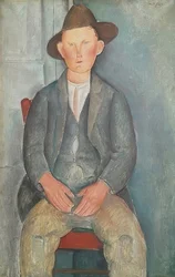 Pieni maanviljelijä. Noin 1918
