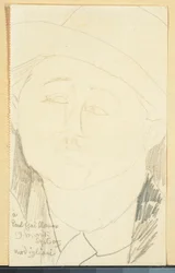 Paul Guillaumen muotokuva, n. 1916 (kynä paperille)