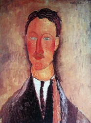 Léopold Survagen muotokuva 1879-1968, 1918