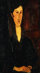 Madam Zborowskan muotokuva; Ritratto di Mne Zborowska, 1917