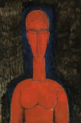 Punainen rintakuva, Caryatid, 1913