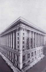 Chicago: Ajuntament i edifici del comtat (foto b/n) finlandès