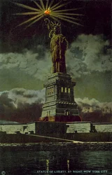 Vapaudenpatsas, New York City, New York, USA (värillinen kuva)