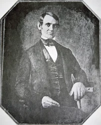 Abraham Lincoln (1809-65) kongressin jäsenenä 37-vuotiaana