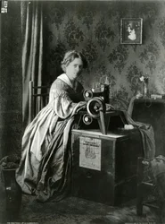Singers Patent Sewing Machines -ilmoitus, 1899