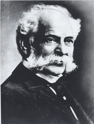 Henry J. Heinz, jalostettuja elintarvikkeita valmistavan yrityksen perustaja, noin 1900