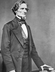 Jefferson Davis (1808-89) (m/w valokuva)