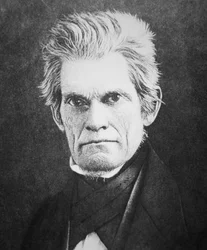 John C. Calhoun (1782-1850) (m/w valokuva)