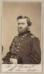 Kenraalimajuri Ulysses S. Grant, liittovaltion armeijan upseeri