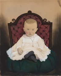 Vauvan muotokuva,1880-luku (kuva)
