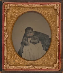 Vauvan muotokuva,c. 1860 (kuva)