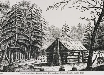 Rajahytti, Ralph Henry Gabrielin teoksesta The Pageant of America, Vol.3, 1926