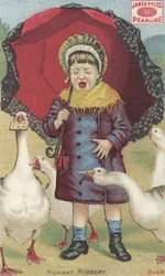 Mainos James Pyles Pearlinelle, n. 1880