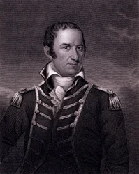 Edward Preble (1761-1807), kaiverrus Henry Bryan Hall (1808-84) alkuperäisen mukaan Fanuelle Hallissa, Bostonissa