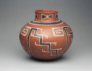 Foumile polychrome jar, Anasazi, 13001500 (keraaminen)
