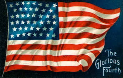Neljäs heinäkuuta Amerikan lippu