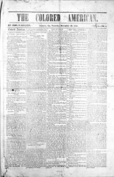 The Colored American etusivu, 30. joulukuuta 1865 (tulostus)