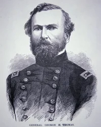 Kenraali George H. Thomas (1816-70) (kaiverrus)