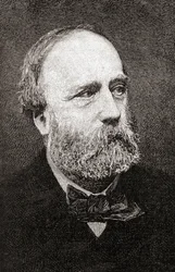 Henri of Artois, Chambordin kreivi, The Century Illustrated Monthly Magazine -lehdestä, julkaistu 1884 (litho)